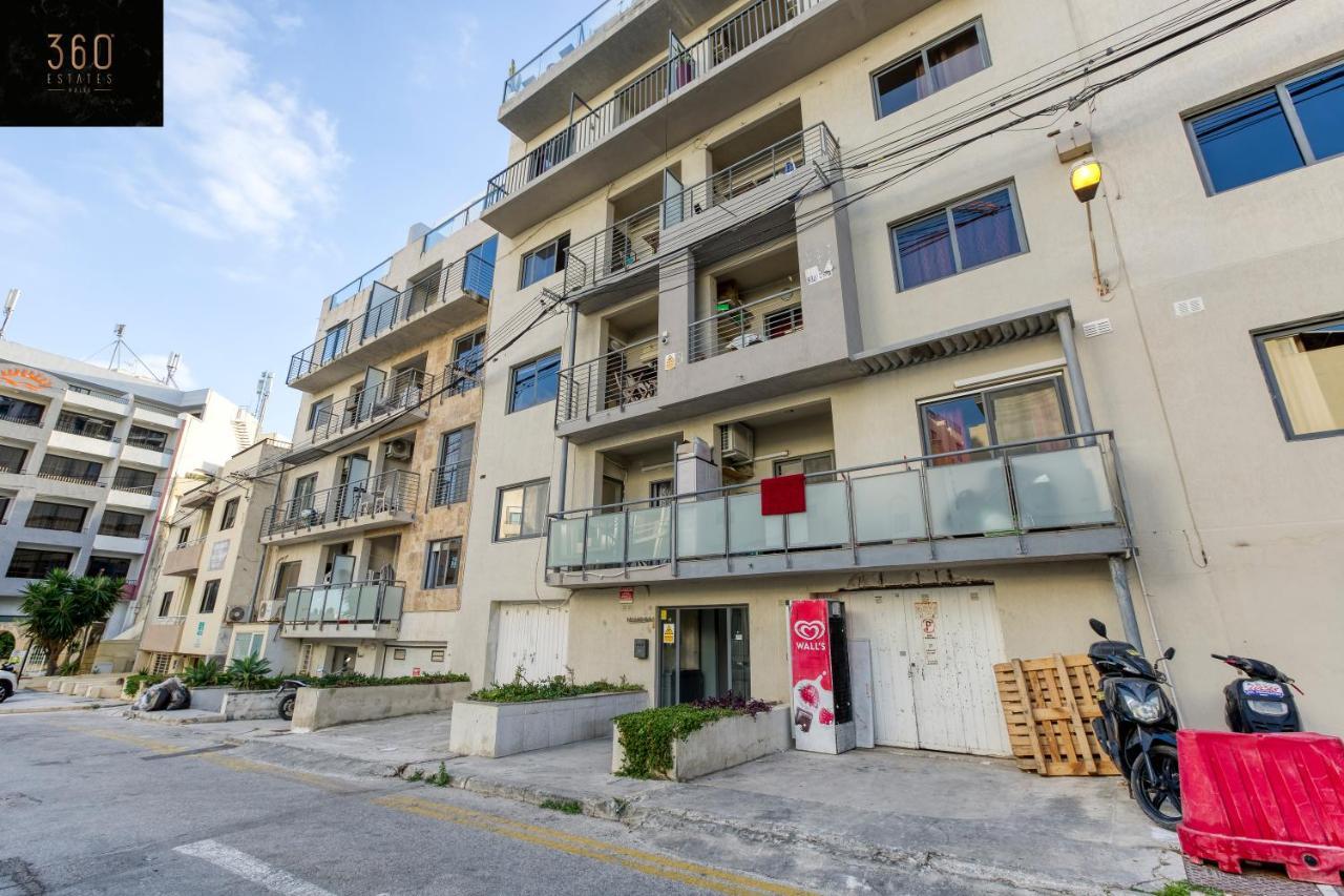 Centre Apt In St Julians/Pv With Spacious Living By 360 Estates San Ġiljan Extérieur photo